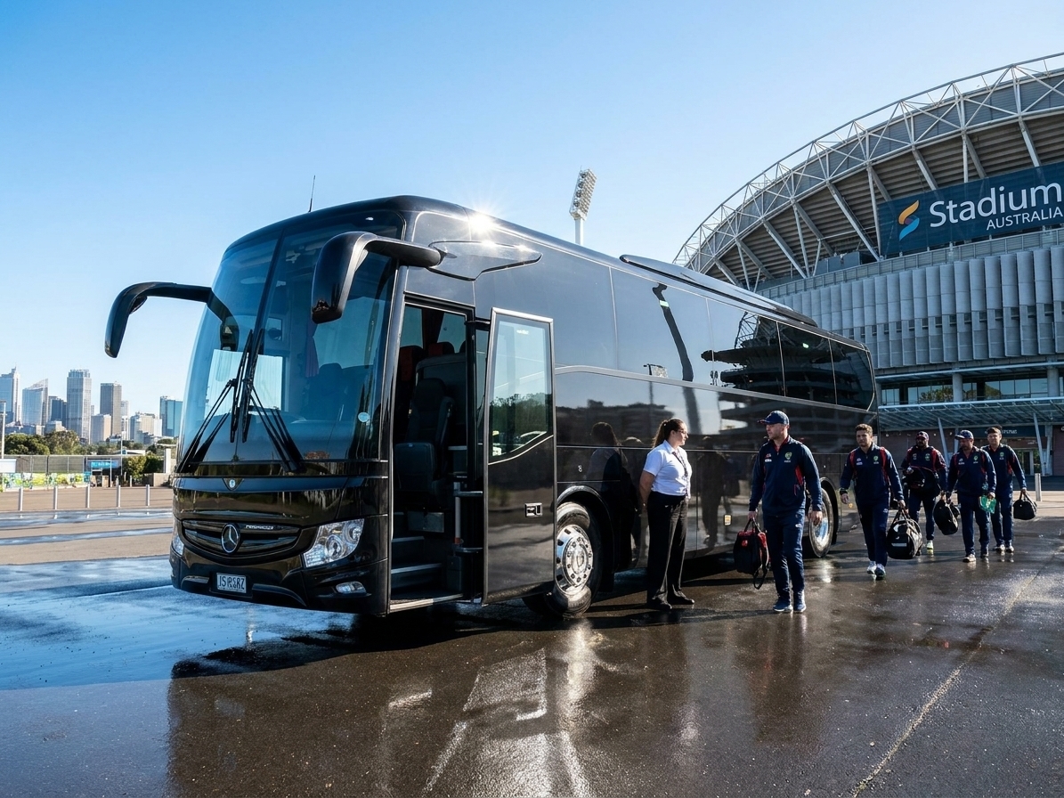 Best Sporting Team Bus Hire Sydney 2026