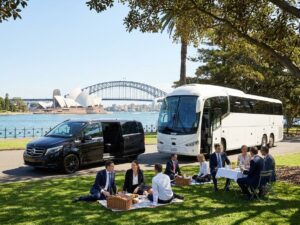 Bus hire for company picnics Sydney
