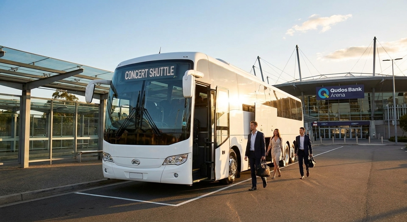 Concert Shuttle Bus Hire Sydney 2026 | Group Guide