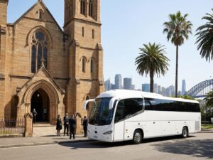 Bus hire for funeral services Sydney