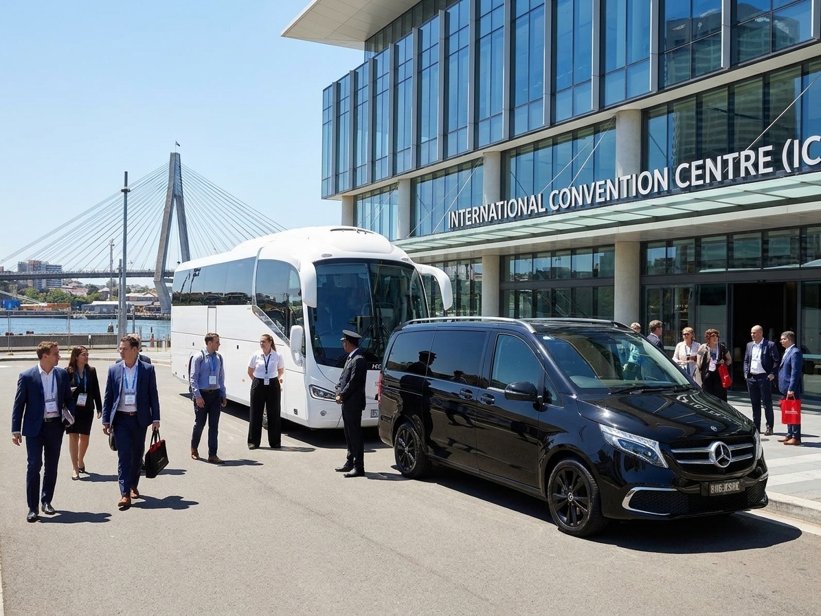 Trade Show Bus Hire Sydney 2026: Which Size Wins