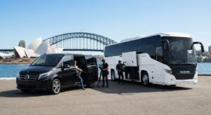 Best bus hire for film crew transport Sydney