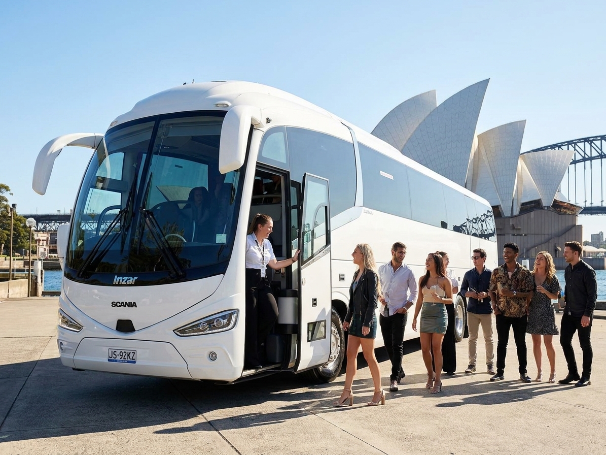 Best Party Bus for Large Groups Sydney 2026