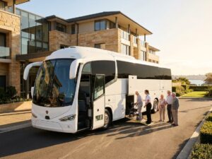 Bus hire for aged care facilities Sydney