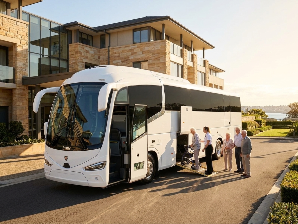 Bus Hire for Aged Care Sydney 2026 | Full Guide