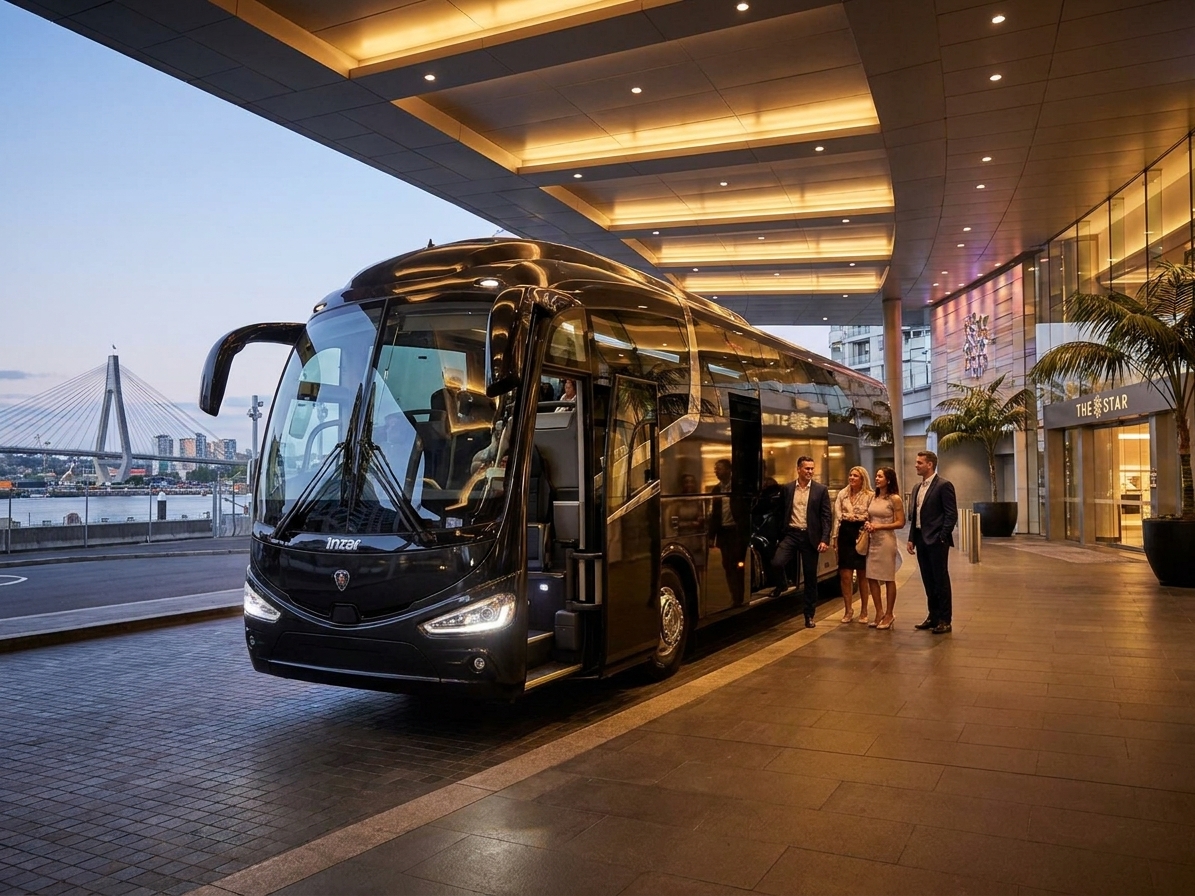 Casino Trip Bus Hire Sydney 2026 | Group Charter Guide