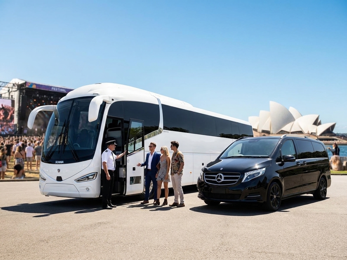 Festival Shuttle Bus Hire Sydney 2026: Full Guide