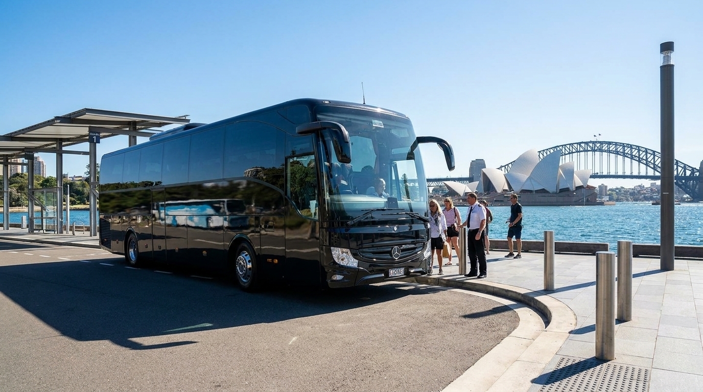 Harbour Cruise Bus Hire Sydney 2026: Full Guide