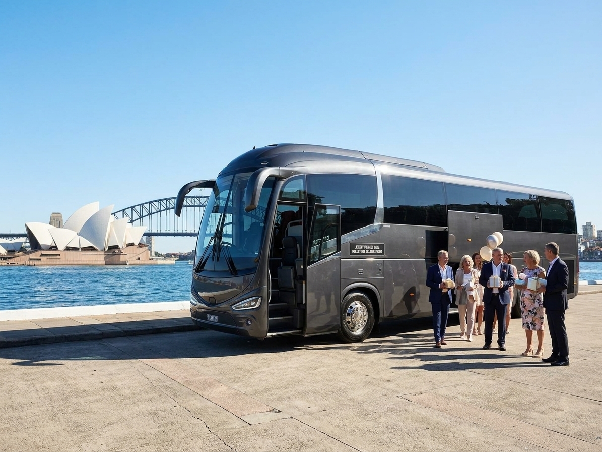 Milestone Birthday Bus Hire Sydney 2026 | Guide