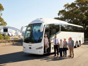 Bus hire for retirement village outings Sydney
