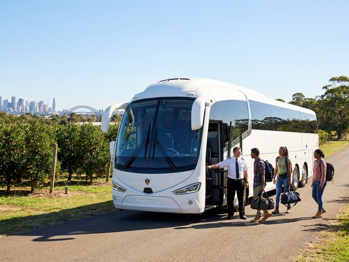 Seasonal Worker Bus Hire Sydney 2026 | Guide