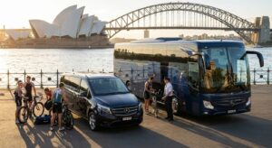 Bus hire for triathlon events Sydney