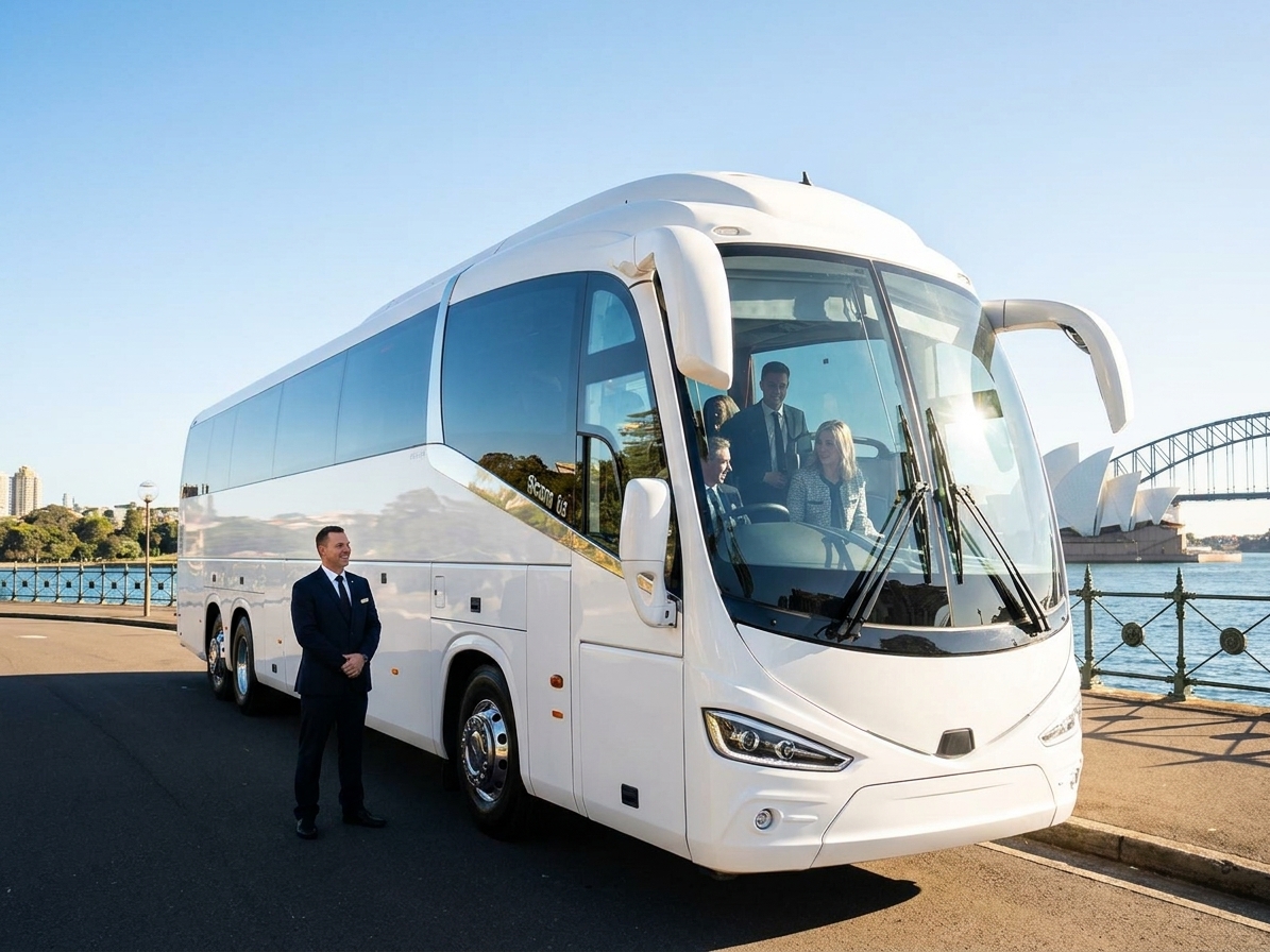 Coach Hire with Driver Sydney: What’s Included 2026