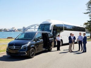 Corporate bus hire for team building Sydney