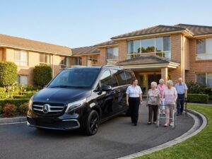Mini bus hire for aged care outings Sydney
