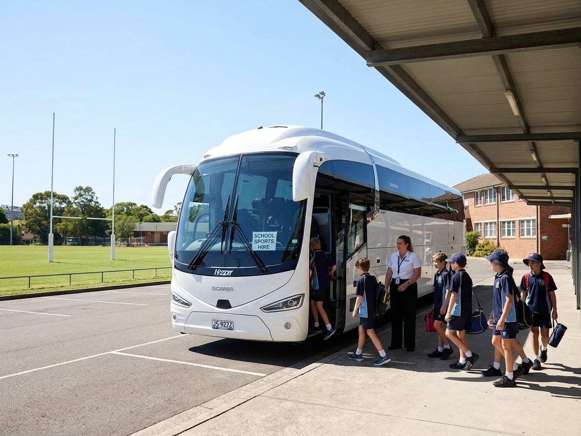 Bus Hire for School Sports Carnivals Sydney 2026